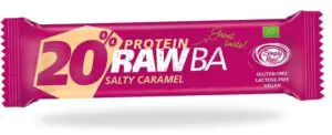 BARRITA PROTEICA CON CARAMELO SALADO