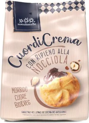CORAZÓN DE CREMA DE AVELLANAS