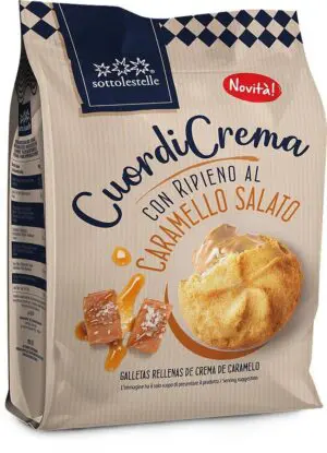 CORAZON DE CREMA DE CARAMELO