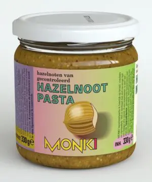 CREMA DE AVELLANAS MONKI 330GRS