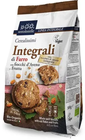 GALLETAS  CEREALISSIMI  DE ESPELTA INTEGRAL CON AV