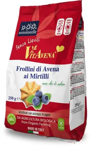 GALLETAS DE AVENA CON ARANDANO BIO  8/250GR