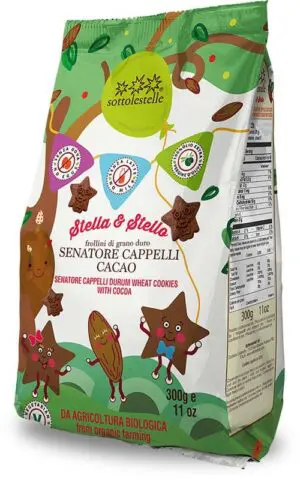 GALLETAS STELLA E STELLO AKRUX CON CACAO 8/300 GR 