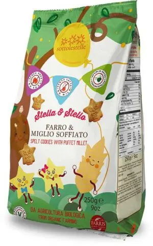GALLETAS STELLA & STELLO DE ESPELTA CON MIJO INFLA