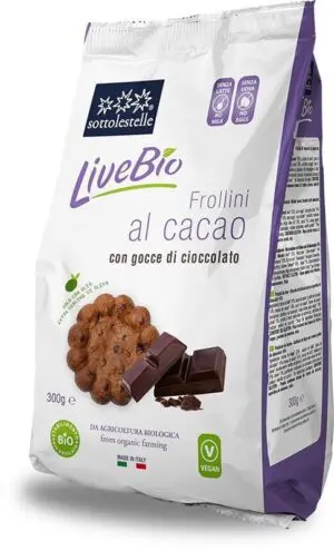 LIVE BIO FROLLINI AL CACAO CON VIRUTAS DE CHOCOLAT