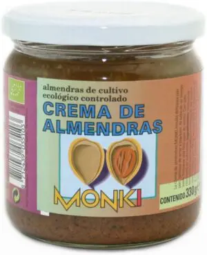 MONKI CREMA DE ALMENDRA 330GR