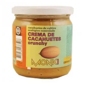 MONKI CREMA DE CACAHUETE CRUJIENTE 330G