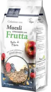 MUESLI CROCCANTE CON FRUTTA 350GR