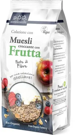 MUESLI CROCCANTE CON FRUTTA 350GR