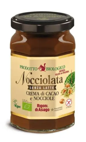 NOCCIOLATA 650 CREMA CACAO Y AVELLANAS SIN LECHE 