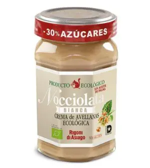 NOCCIOLATA BLANCA DE CREMA DE  AVELLANAS ECO 