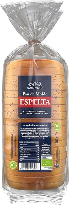 PAN BAULETTO DE ESPELTA 400 GR  BIO 