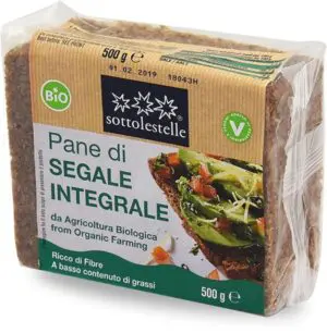 PAN DE CENTENO INTEGRAL 12/500GR