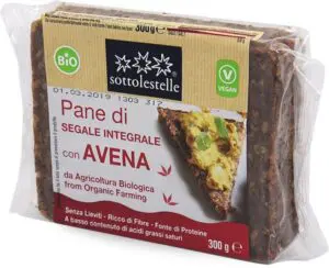 PAN DE CENTENO INTEGRAL CON AVENA  12/300GR 