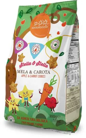 STELLA E STELLO CON MANZANA Y ZANAHORIA 8/300 GR 