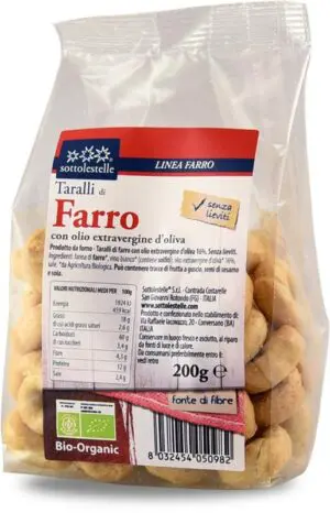 TARALLI DE ESPELTA 10/200GR 