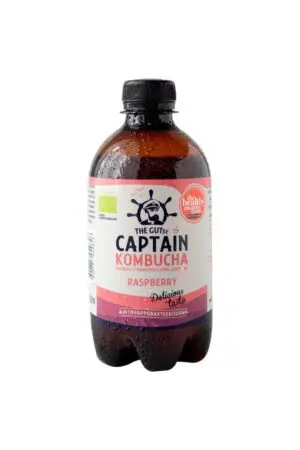 BEBIDA KOMBUCHA SABOR FRAMBUESA  12/400ML 