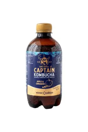 BEBIDA KOMBUCHA SABOR MANZANA 400 ML
