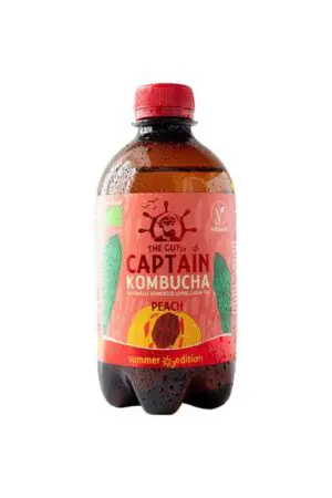 KOMBUCHA MELOCOTÓN EDICIÓN VERANO 400ML