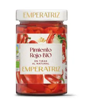PIMIENTO ROJO ECOLOGICO EN TIRAS 370ML
