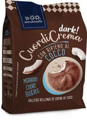 CUORDICREMA DARK CON CREMA AL COCO