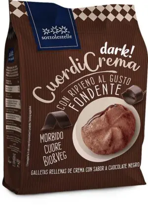 CUORDICREMA DARK CON CREMA CHOCOLATE