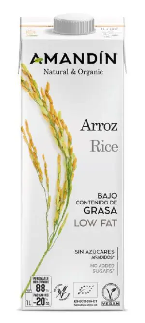 AMANDIN BEBIDA DE ARROZ 1 LT 