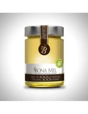 BONA MEL MIEL  CRUDA DE ACACIA BIO 450 GR 