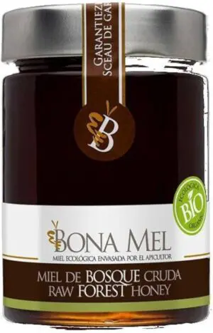 BONA MEL MIEL  CRUDA DE BOSQUE BIO 450 GR 