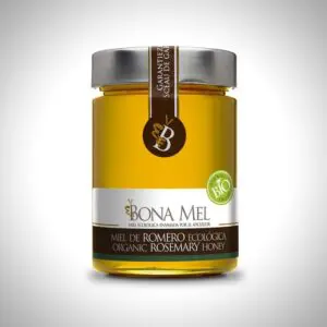 BONA MEL MIEL  CRUDA DE ROMERO BIO 450 GR 