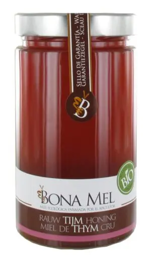 BONA MEL MIEL CRUDA DE TOMILLO BIO 900 GR 