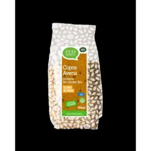 COPOS DE AVENA GRUESOS SIN GLUTEN BIO 500GR 