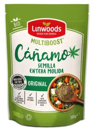 LINDWOODS SEMILLAS DE CAÑAMO MOLIDAS 300 GR 