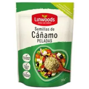 LINDWOODS SEMILLAS DE CAÑAMO PELADAS 200 GR 