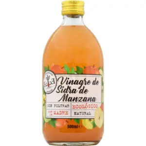 VINAGRE DE MANZANA SIN FILTRAL ECOVINAL BIO